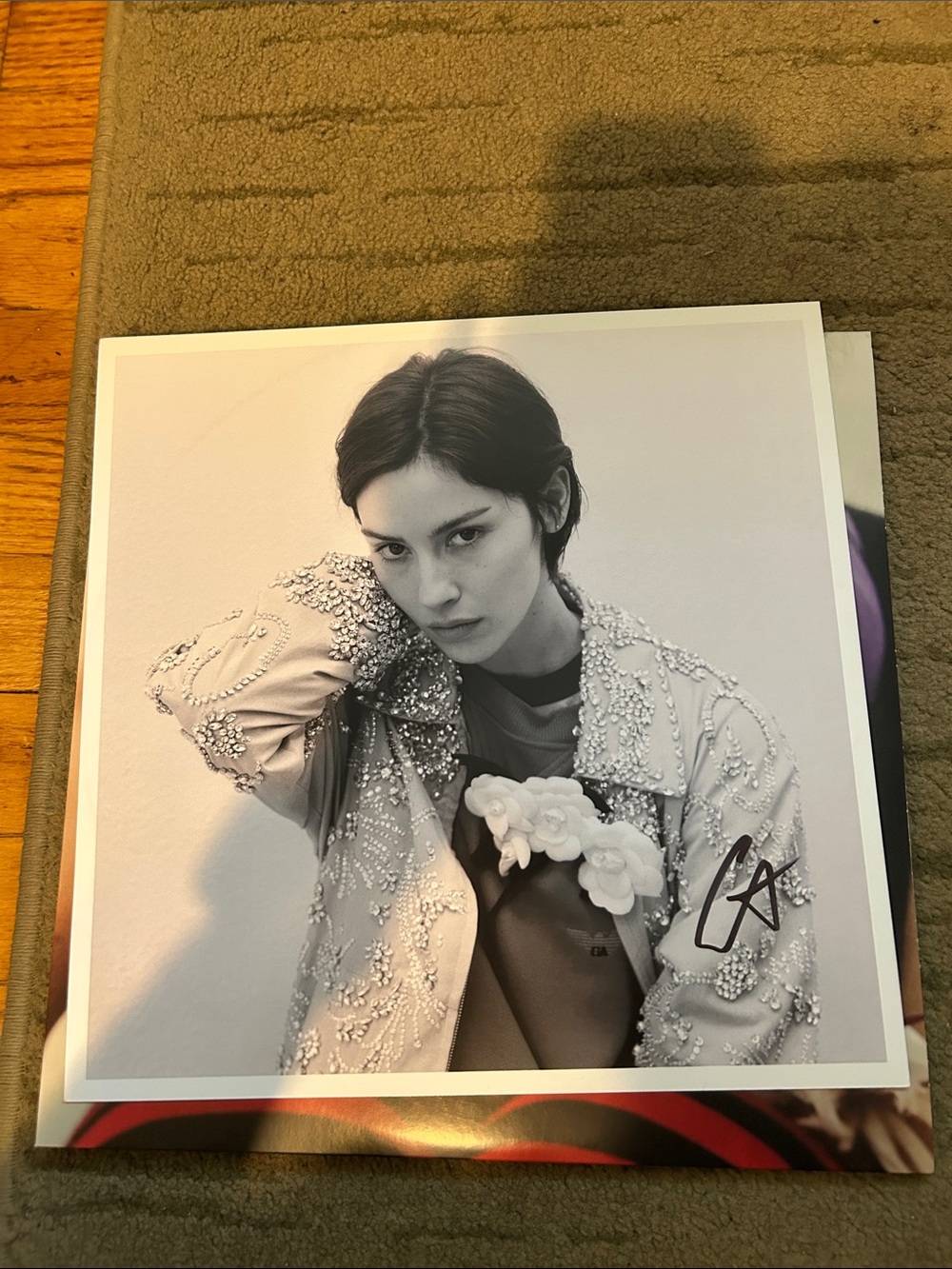 Gracie Abrams “Daughter from Hell” vinyl with signed art card